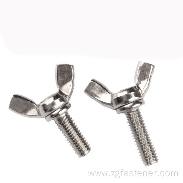 Wing bolt with Stainless steel DIN316 Butterfly Screws Thumb Screw